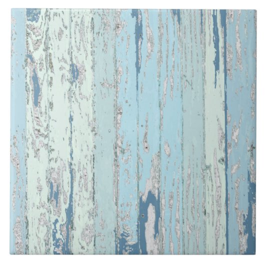 Zee Driftwood Tegeltje (Voorkant)