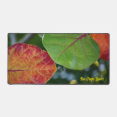 Zee Druivenblad Desk Mat (Voorkant)