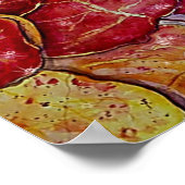 Zee Druivenbladeren Poster (Hoek)