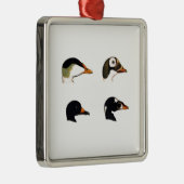 Zee Ducks Logo Metalen Ornament (Rechts)