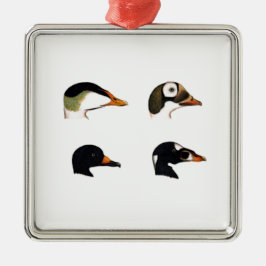 Zee Ducks Logo Metalen Ornament