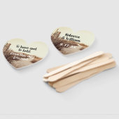 Zee Dunes om een bruiloft te hebben en vast te hou Handwaaier (Niet-gemonteerd)