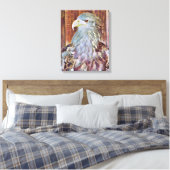 ZEE EAGLE CANVAS AFDRUK (Insitu (Slaapkamer))