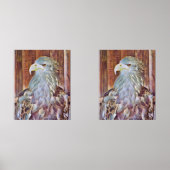 ZEE EAGLE MUURKUNST SETS (Voorkant)