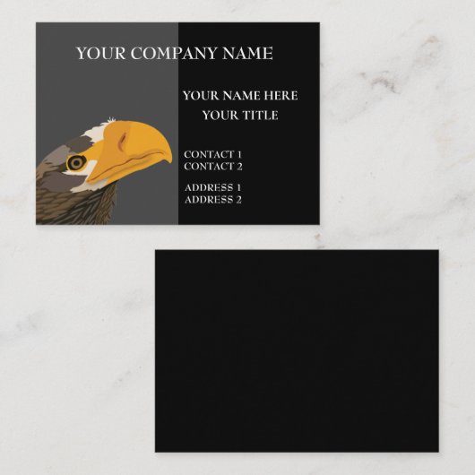 Zee Eagle Visitekaartje (Voorkant / Achterkant)