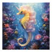 Zee-eenhoorn #2 foto afdruk (Voorkant)