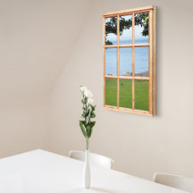 Zee en 3D-effect Uitzicht Afbeelding