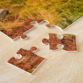 Zee- en bergachtige Uitzichten in Lofoten Nordland Legpuzzel (Zijkant)