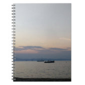 Zee en boten Foto Notitieboek (Voorkant)