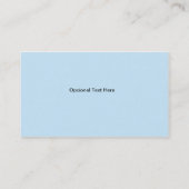 Zee en boten visitekaartje (Achterkant)