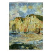 Zee en Cliffs van Pierre Renoir, Kunst (Voorkant)