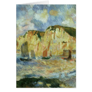 Zee en Cliffs van Pierre Renoir,  Kunst