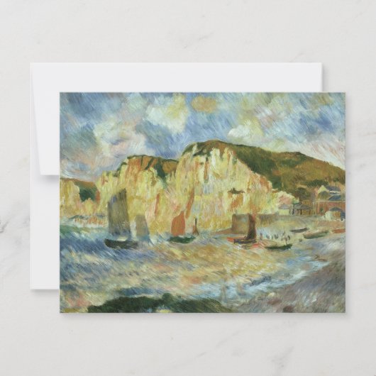 Zee en Cliffs van Pierre Renoir,  Kunst (Voorkant)