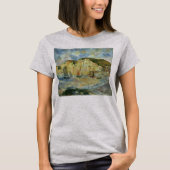 Zee en Cliffs van Pierre Renoir,  Kunst T-shirt (Voorkant)