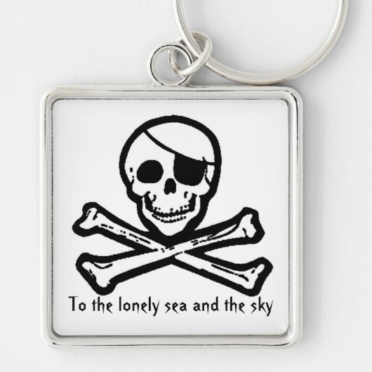 Zee en Hemel heel Roger Pirate Keychain (Voorkant)