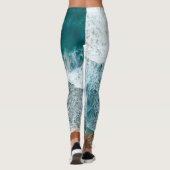 Zee en hemelbeeld leggings (Achterkant)
