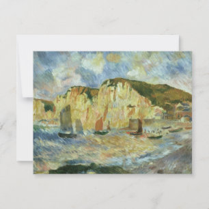 Zee en Kliffen van Pierre Renoir, Vintage Fine Art