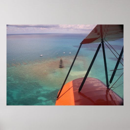 Zee en luchtavontuur poster (Voorkant)