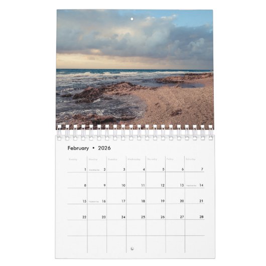 Zee en luchtruim kalender (Feb 2026)