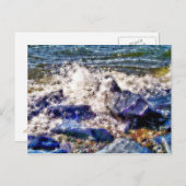 ZEE EN ROKKEN BRIEFKAART (Voorkant / Achterkant)