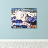 ZEE EN ROKKEN CANVAS AFDRUK (Insitu (Houten vloer))