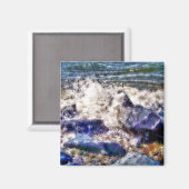 ZEE EN ROTSEN MAGNEET (Voorkant / Achterkant)