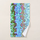 Zee- en Sky Mosaic Bad Handdoek (Handdoek)