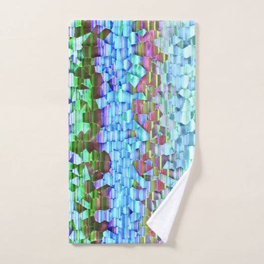 Zee- en Sky Mosaic Bad Handdoek (Handdoek)