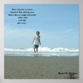 Zee en Sky Poster (Voorkant)