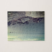 Zee en stenen legpuzzel (Horizontaal)