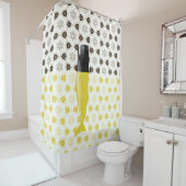 Zee en strand douchegordijn (In situ)