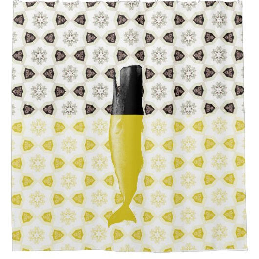 Zee en strand douchegordijn (Voorkant)