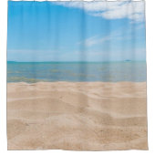 Zee en strand douchegordijn (Voorkant)