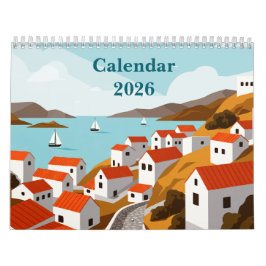 Zee en strand kalender