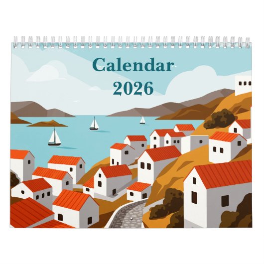Zee en strand kalender (Hoes)