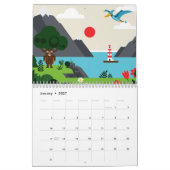 Zee en strand kalender (Jan 2027)