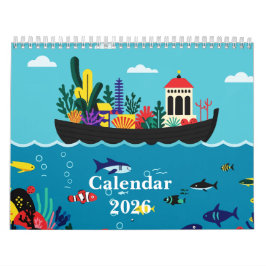 Zee en strand kalender