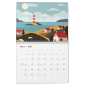 Zee en strand kalender (Mar 2027)