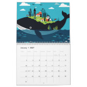 Zee en strand kalender (Jan 2027)