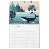 Zee en strand kalender (Feb 2027)