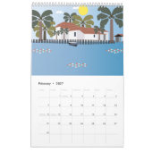 Zee- en strandkalender kalender (Feb 2027)