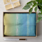 Zee- en strandthema tissuepapier (Geschenk)