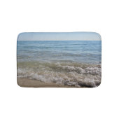 Zee- en zand-band golven badmat (Voorkant)
