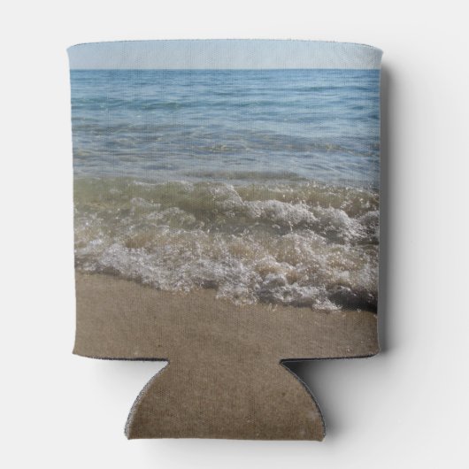 Zee- en zand-band golven blikjeskoeler (Achterkant)