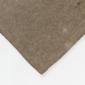 Zee- en zand-band golven fleece deken (Hoek)