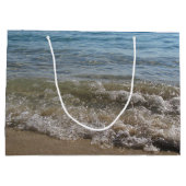 Zee- en zand-band golven groot cadeauzakje (Achterkant)