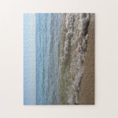 Zee- en zand-band golven legpuzzel (Verticaal)