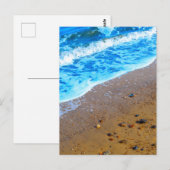 Zee en zand briefkaart (Voorkant / Achterkant)