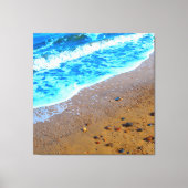 Zee en zand canvas afdruk (Voorkant)