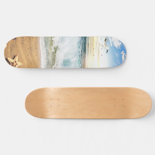 ZEE EN ZAND PERSOONLIJK SKATEBOARD (Horizontaal)